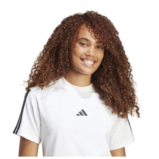 Adidas Γυναικεία κοντομάνικη μπλούζα Essentials 3-Stripes SJ Tee